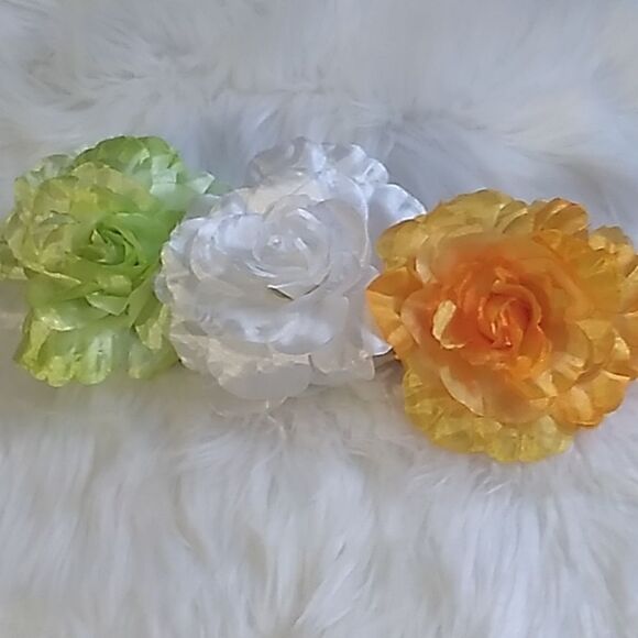 retro rose claw clips (3) - Picture 10 of 11
